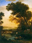 Claude Lorrain Ideal Landscape with The Flight into Egypt Germany oil painting artist